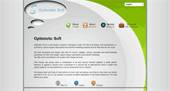 Desktop Screenshot of optimisticsoft.com