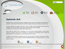 Tablet Screenshot of optimisticsoft.com